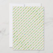 リトルモンスター2回目の誕生日 招待状 (裏面)