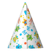 リトルモンスター2nd誕生日パーティー帽子 パーティーハット (裏面)