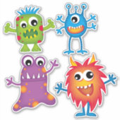 リトルモンスター シール (正面)