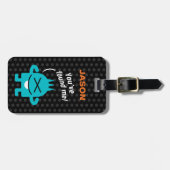 リトルモンスター（パーソナライズ可能） ラゲッジタグ (正面横)