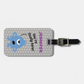 リトルモンスター（パーソナライズ可能） ラゲッジタグ (正面横)