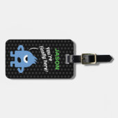 リトルモンスター(パーソナライズ可能) ラゲッジタグ (正面横)