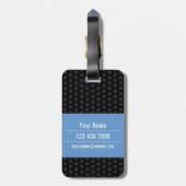 リトルモンスター(パーソナライズ可能) ラゲッジタグ (裏面縦)