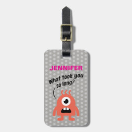 リトルモンスター（パーソナライズ可能） ラゲッジタグ