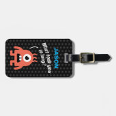 リトルモンスター（パーソナライズ可能） ラゲッジタグ (正面横)