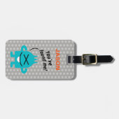 リトルモンスター（パーソナライズ可能） ラゲッジタグ (正面横)