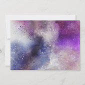 リトルユニコーンベビーシャワー招待状 招待状 (裏面)