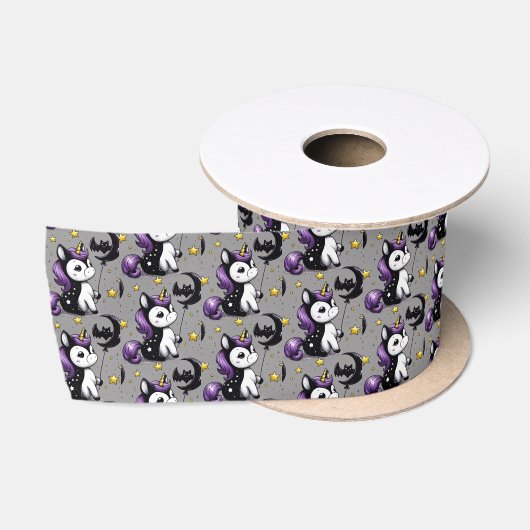 リトルユニコーン サテンリボン (リール)