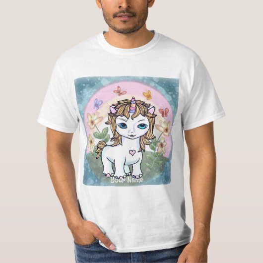 リトルユニコーン Tシャツ (正面)