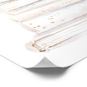 リトルユーモアのあるウィメンブックラバー引用文 ポスター (角)