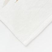 リトルライオパーソナライズされたン フリースブランケット (角)