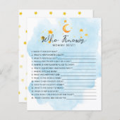 リトルライオンお母さんを知る男の子の水色 (正面/裏面)