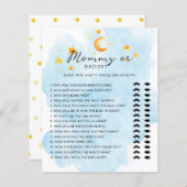 リトルライオンその男の子のママまたはパパの赤ちゃんシャワー (正面/裏面)