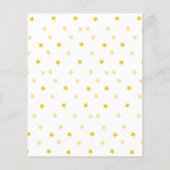 リトルライオンその男の子のママまたはパパの赤ちゃんシャワー (裏面)