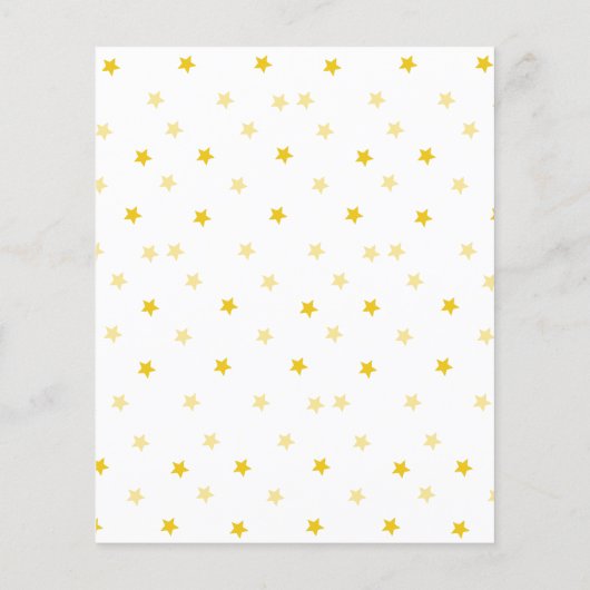 リトルライオンその男の子のママまたはパパの赤ちゃんシャワー (裏面)