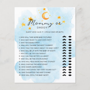 リトルライオンその男の子のママまたはパパの赤ちゃんシャワー