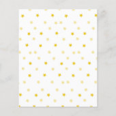 リトルライオンその男の子の水色ブルーベビービンゴ (裏面)