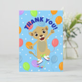 リトルライオンサンキューカード（水平） サンキューカード (スタンド正面)