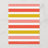 リトルライオンズベビーシャワーフラットサンキューノートカード ノートカード (裏面)