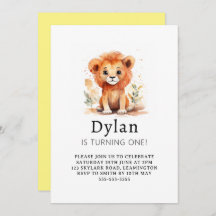 リトルライオンボーイ誕生日