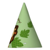 リトルライオン名前をカスタムするバースデーパーティー パーティーハット (右)