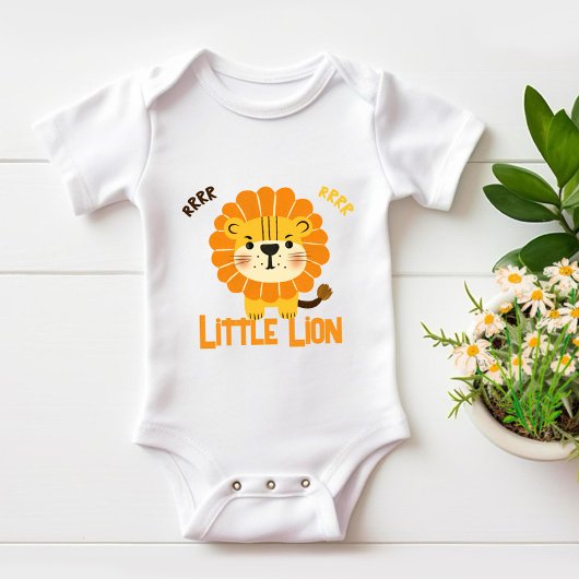 リトルライオン ベビーボディスーツ