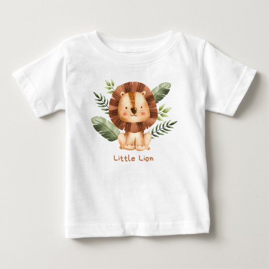 リトルライオン ベビーTシャツ (正面)