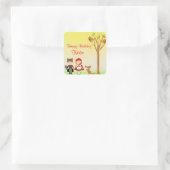 リトルライディングフード誕生祝い スクエアシール (バッグ)