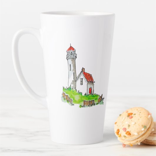 リトルライトハウスウォーターカラー カフェラテマグ (インサイチュ)