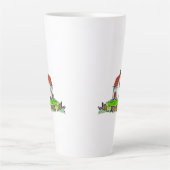 リトルライトハウスウォーターカラー カフェラテマグ (正面)