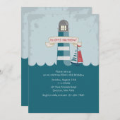 リトルライトハウス招待状 招待状 (正面/裏面)