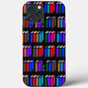 リトルライブラリブックシェルフ(黒) iPhone 13 PRO MAXケース