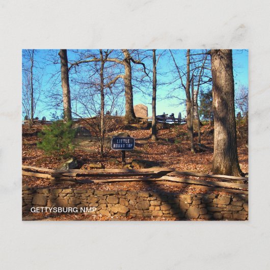 リトルラウンドトップ ポストカード (正面)