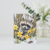 リトルラクーンインズ春オーク ポストカード (スタンド正面)