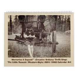 'リトルラッカス' ©M&Bアートワーク2024カレンダー カレンダー