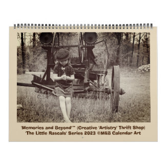 'リトルラッカス' ©M&Bアートワーク2024カレンダー カレンダー