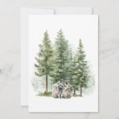 リトルラッカズラコオンズツインズベビーシャワー 案内状 (裏面)