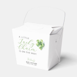 リトルラッキーチャームは途中ベビーシャワー フェイバーボックス