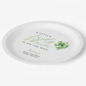 リトルラッキーチャームは途中ベビーシャワー ペーパープレート (アングル)