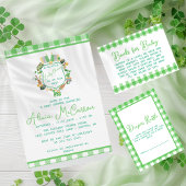 リトルラッキーチャームオンザウェイクレストベビー 招待状