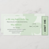 リトルラッキーチャームオンザウェイ招待状 招待状 (正面/裏面)