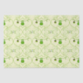 リトルラッキーワンシャムロックベビーガールウェア 薄葉紙 (正面)