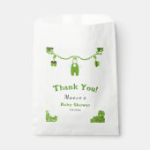 リトルラッキーワンシャムロックベビー衣装ベビーシャワー フェイバーバッグ (正面)