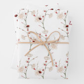 リトルラディバグパターンボホ ラッピングペーパーシート (インサイチュ)