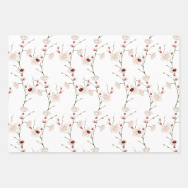 リトルラディバグパターンボホ ラッピングペーパーシート