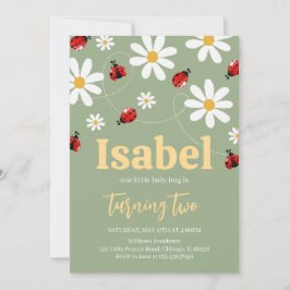 リトルラディバグ誕生日 招待状