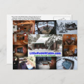 リトルラビットキャビンのポストカード ポストカード (正面/裏面)