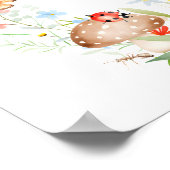 リトルラブバグガーデン赤ちゃんシャワーへようこそ ポスター (角)