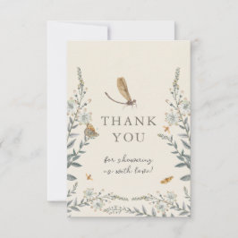 リトルラブバグ ヴィンテージ ベイビーシャワー サンクス サンキューカード