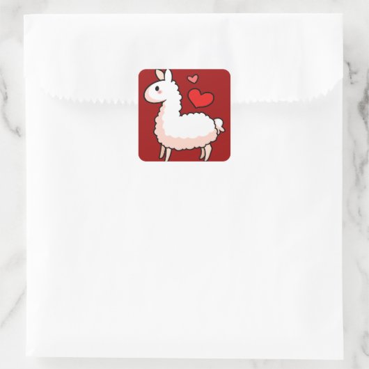 リトルラマ スクエアシール (バッグ)